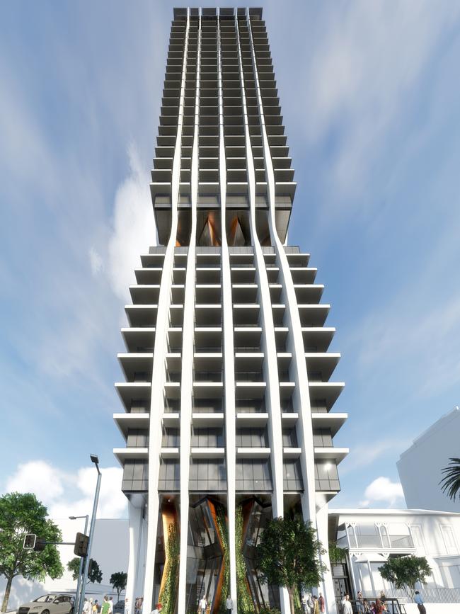 The 34-storey Global Student Accommodation building that was granted development approval last month.                        <a class="capi-image" capiId="a9845e38457d20e0cf0fdb31a74cc084"></a>