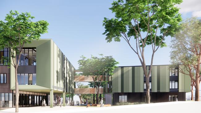 Students could be in the new The Forest High School in early 2025. Picture: School Infrastructure NSW