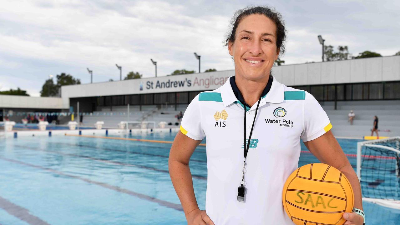 Water polo coach, Georgina Kovacs Muller. Picture: Patrick Woods.