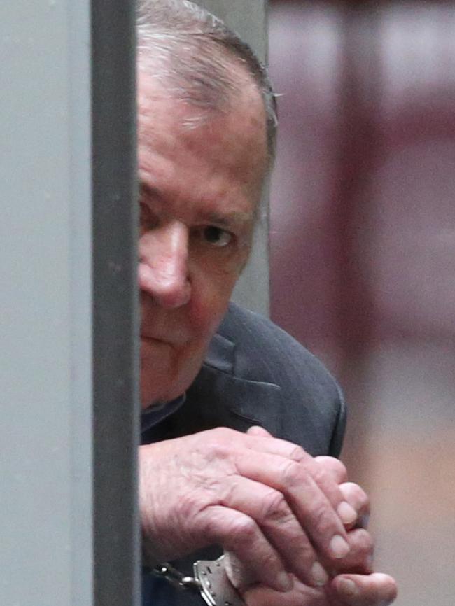 Gregory Keith Davies at Melbourne Supreme Court after pleading guilty to murder. Picture: AAP Image/David Crosling