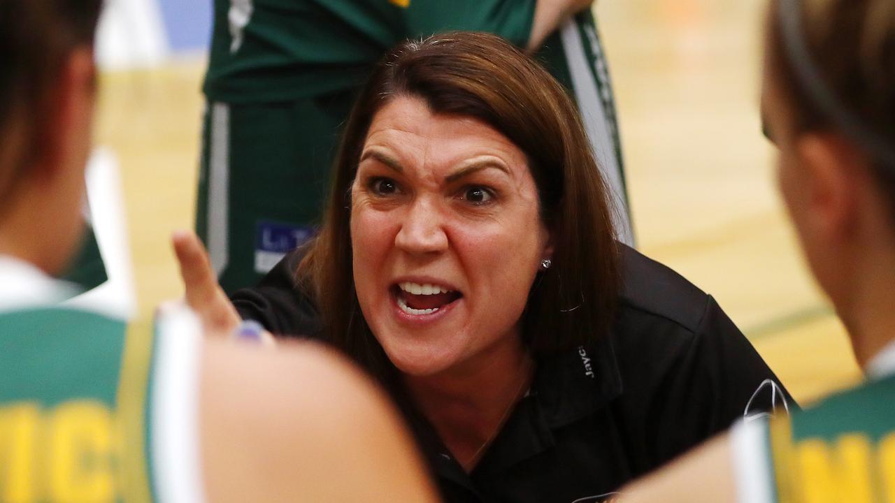 Dandenong head coach Larissa Anderson has pleaded with fans to “turn up” to a WNBL game this weekend. Picture: Michael Klein