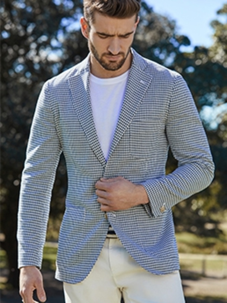 Mens’ suits, blazers and trousers are a Myer Black Friday deal.