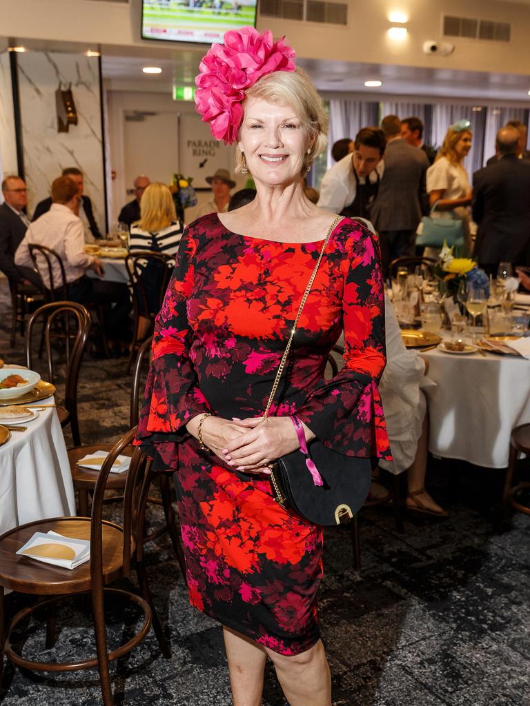 Kathy Southon at the Brisbane Racing Club's grand unveiling of the refurbished Guineas Room. Picture: Jared Vethaak