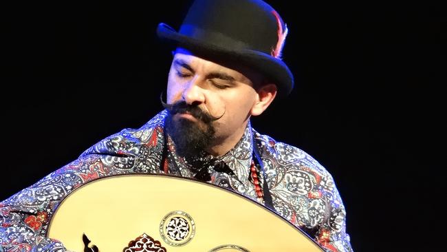 Joseph Tawadros performed his concerto for oud with Sydney Symphony Orchestra.