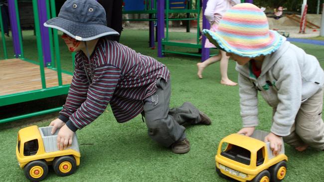 Generic images of children playing at C and K's Newmarket Childcare Centre.