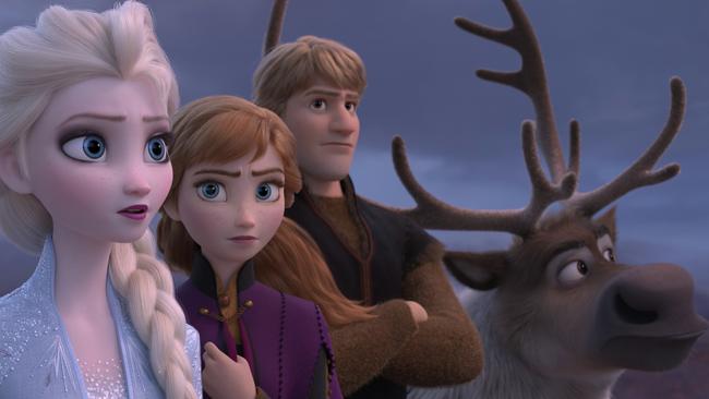 Movies like Frozen 2 could translate to mega bucks for Disney through brand spinoffs. Picture: AP