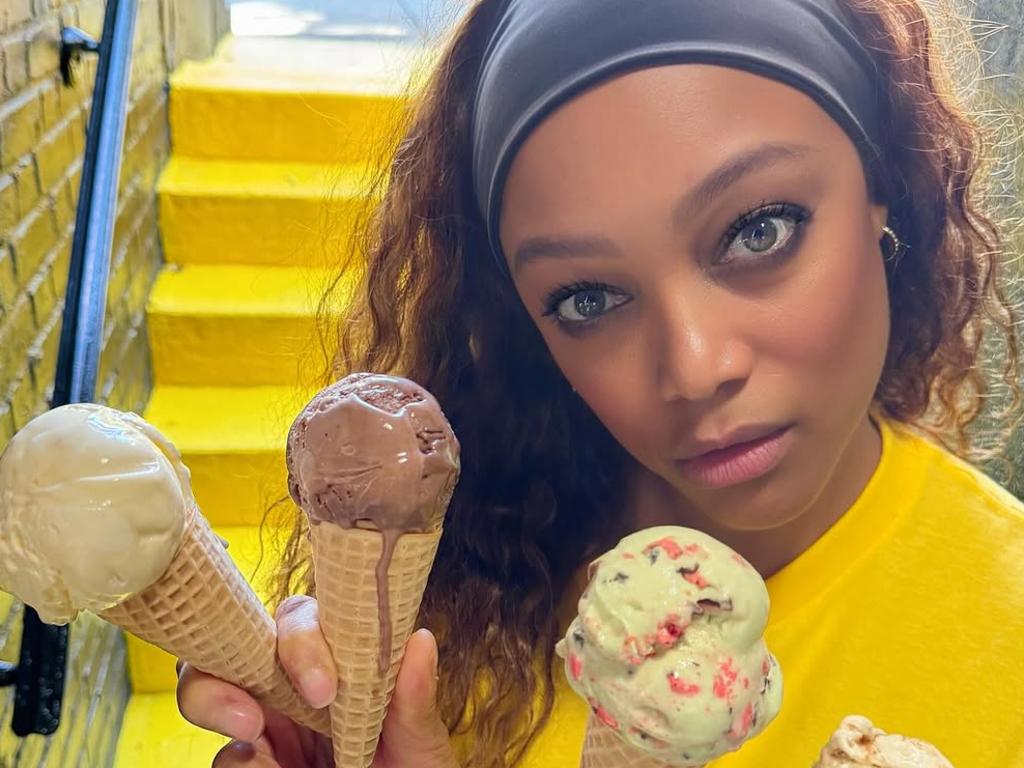 Banks is currently living in Australia to expand her ice-cream business.