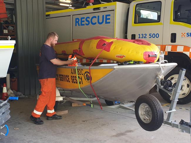 DEPLOYED: State Emergency Service Lismore Unit will deploy four swiftwater technicians including Harley Armstrong, to join three other flood rescue teams from the Northern Rivers who are going to the Mod-North Coast on March 19, 2021, where they will assist with flood and storm damage work.