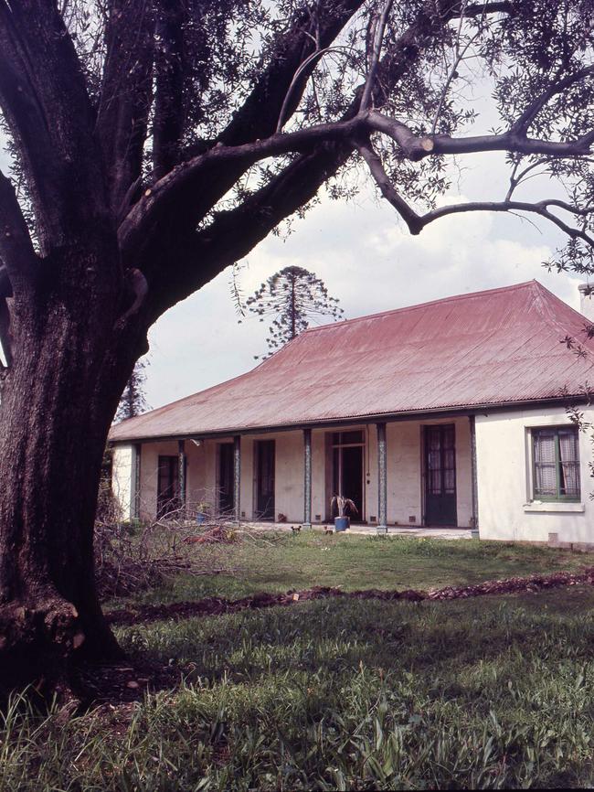 Elizabeth Farm House, built from 1793, is Australia's oldest European building. It is pictured in 1970.