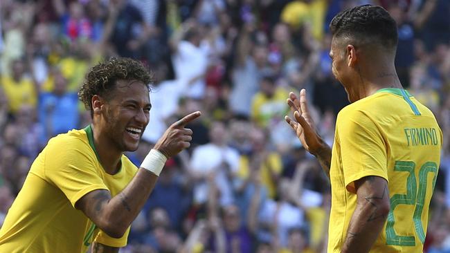 Brazilian superstar Neymar (left) could prove the difference for his team.