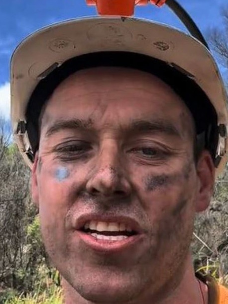 He works in the mines. Picture: Instagram/ josh.buddeke