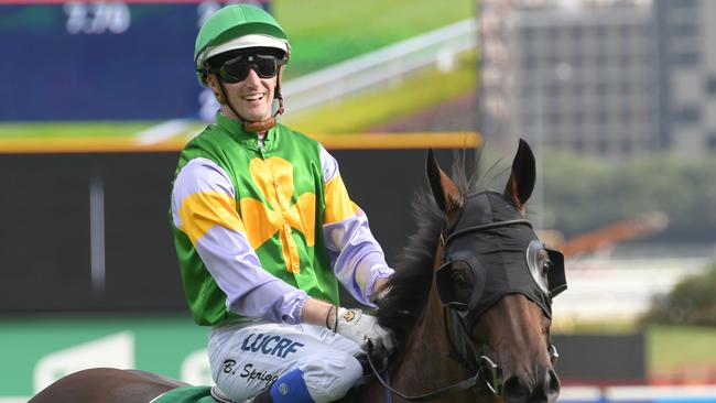 Blake Spriggs (pictured) rides Euphrates Dream for trainer Matthew Smith. Picture: AAP Image