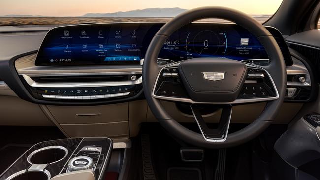 The Cadillac Lyriq is offered with right-hand-drive.