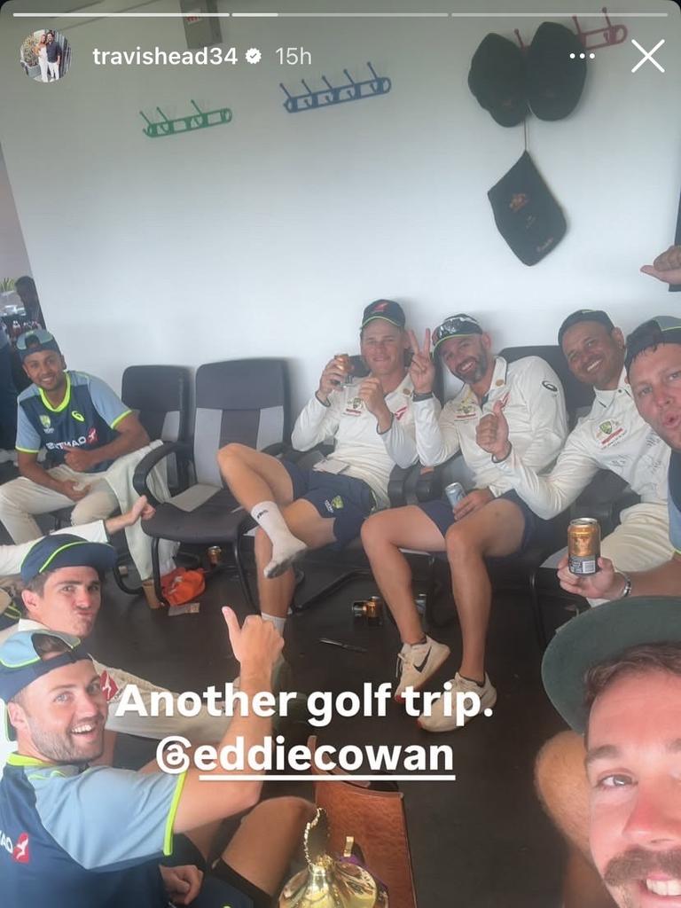 ‘Another golf trip’: Head’s hilarious jab at former Test opener in celebrations post