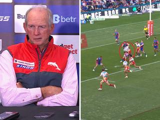 Wayne Bennett and Dolphins obstruction