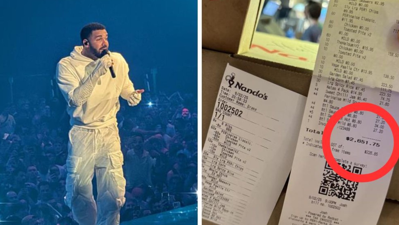 Rapper’s insane fast food order revealed