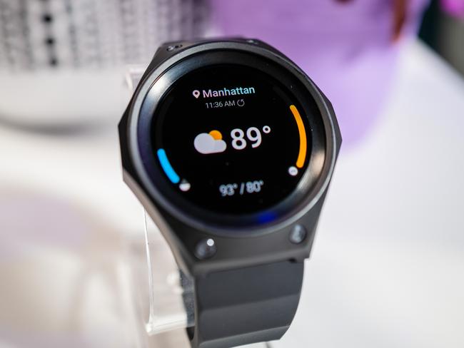 EMBARGO 11PM AUG 10 2022: The Samsung Galaxy Watch 5 features a significantly larger battery and more durable glass. Picture: Jennifer Dudley-Nicholson