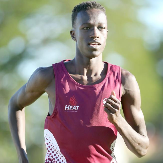 Joseph Deng may still score a Commonwealth Games spot. Picture: Jono Searle