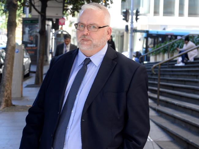 Stuart Robert Van Dyken at Downing Centre Court. Picture: Jeremy Piper