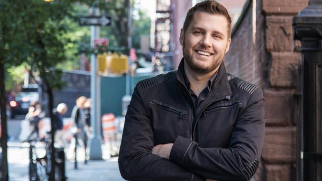 American self-help author Mark Manson has chosen Australia for his first live tour for five years. Picture: Maria Midoes