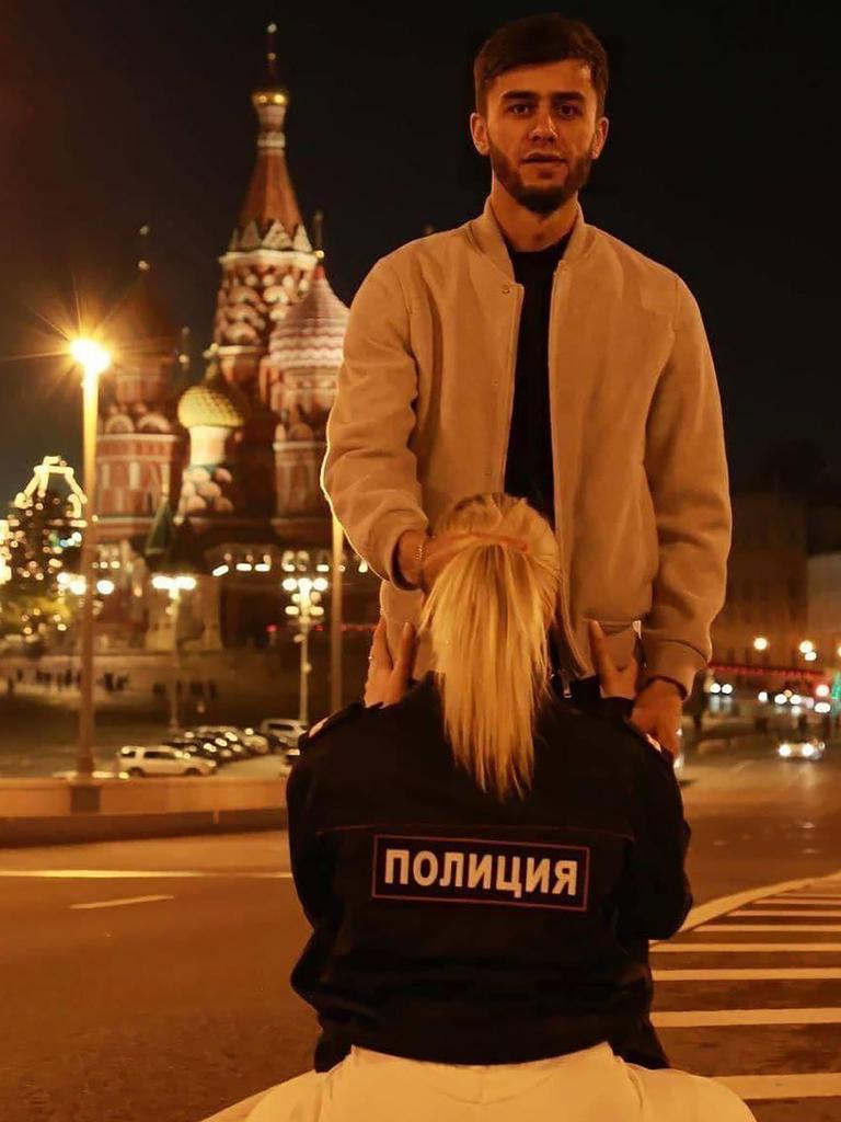 Model apologies after arrest for g-string video at St Petersburg church |  escape.com.au