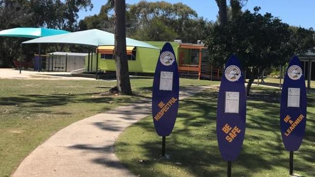 Rainbow Beach State School is one of 1021 schools to get extra funding for projects that support bees, with the money going to new gardening equipment and a native beehive.