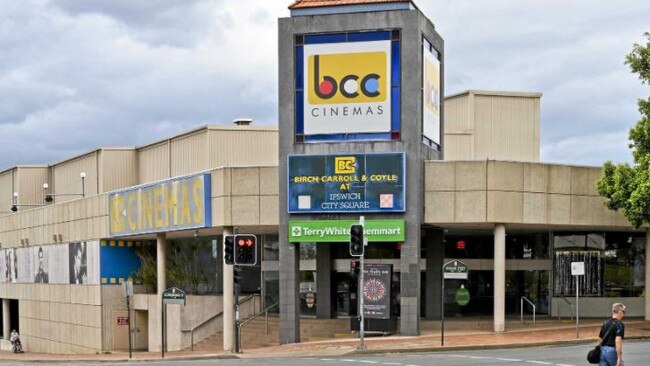 The Ipswich CBD cinemas complex. Birch, Carroll and Coyle chose not to renew its lease for the site in 2019 after 50 years operating in the city.