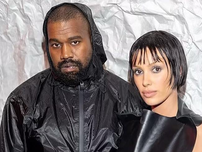 MILAN, ITALY - FEBRUARY 23: Kanye West and Bianca Censori attend the Marni Fall/Winter 2024 Fashion Show during the Milan Fashion Week - Womenswear Fall/Winter 2024-2025 on February 23, 2024 in Milan, Italy. Source Instagram/jeen_Yuhs