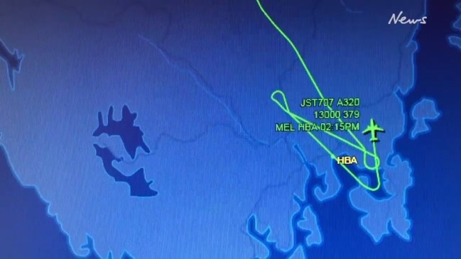 Pilots forced to abort landings at Hobart Airport
