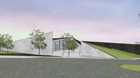 Artist impression of a proposed mosque in Narre Warren North.