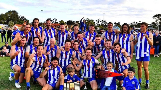 Renmark won its third straight RFL flag in 2022. Picture: Riverland Football Club