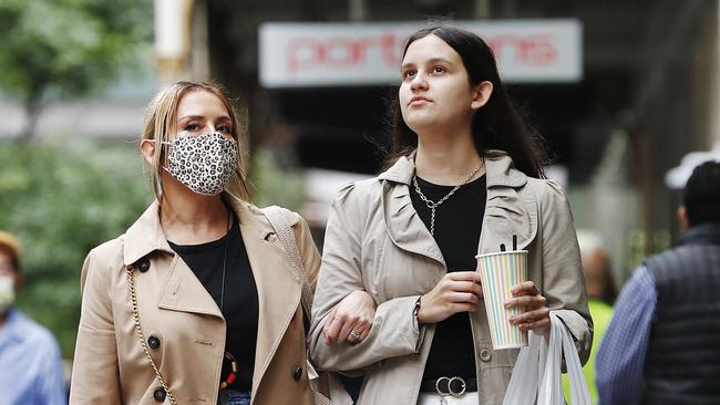 Shoppers are eager to spend up for Christmas with a new report forecasting $58 billion to be spent in the lead up to the Christmas holidays. Picture: Sam Ruttyn