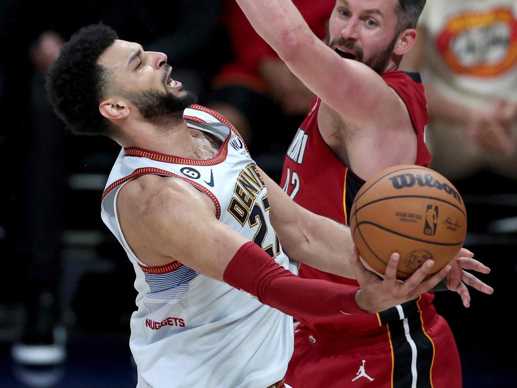 Nuggets star Jamal Murray had his struggles. Picture: Getty Images/AFP