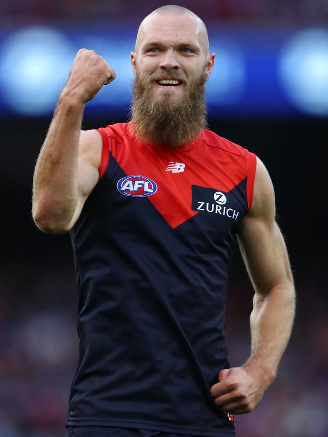 Melbourne’s Max Gawn.