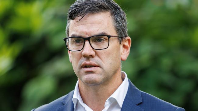 Shadow Police Minister Brad Battin says concerns have been raised with his office about the lack of preventive action targeting violent youths. Picture: Aaron Francis