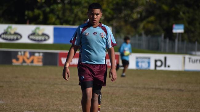 Brisbane Broncos Old Boys action: Keebra Park v Palm Beach Currumbin.