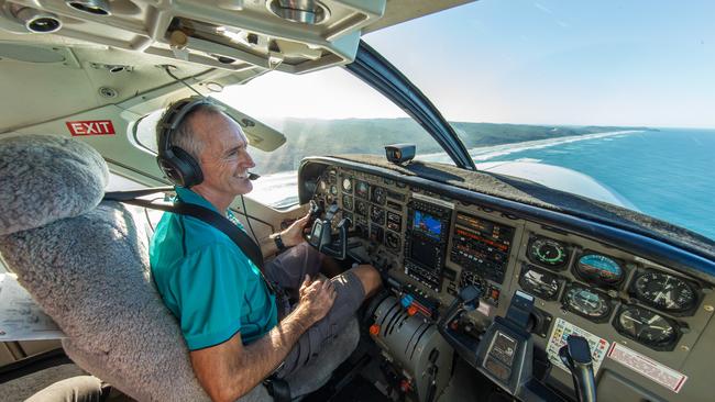 TOP HONOUR: Peter Gash, Managing Director of Lady Elliot Island Eco Resort and Owner/Chief Pilot of sister company Seair Pacific has been awarded an Order of Australia Medal (OAM) in the General Division in the annual Australia Day Honors List for his service to eco-tourism and aviation.