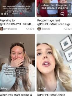 TikTok is full of complaints from customers. Picture: TikTok