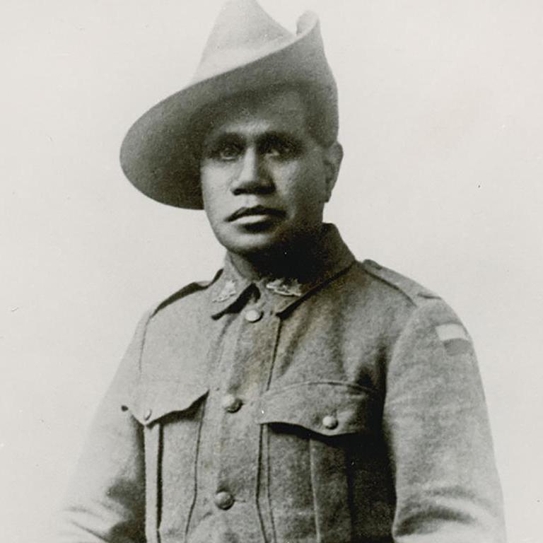 Douglas Grant, one of the Ngadjonji people of far North Queensland, served in France in World War I. Picture: National Archives of Australia