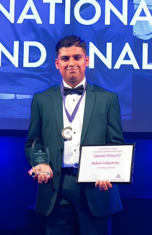 Ashutosh Vaitha has helped raised money for vital supplies for special schools in need. Picture: Contributed