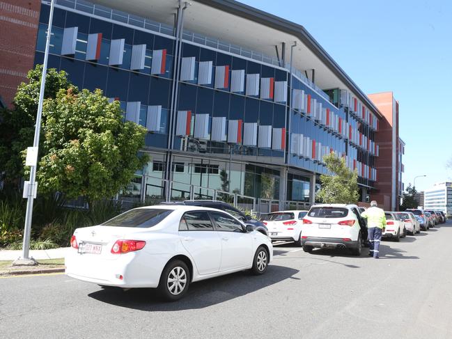 Thousands of Queenslanders have rushed to get COVID-19 tests in the past week amid fears of potential community transmission. Picture: NCA NewsWire/Richard Gosling