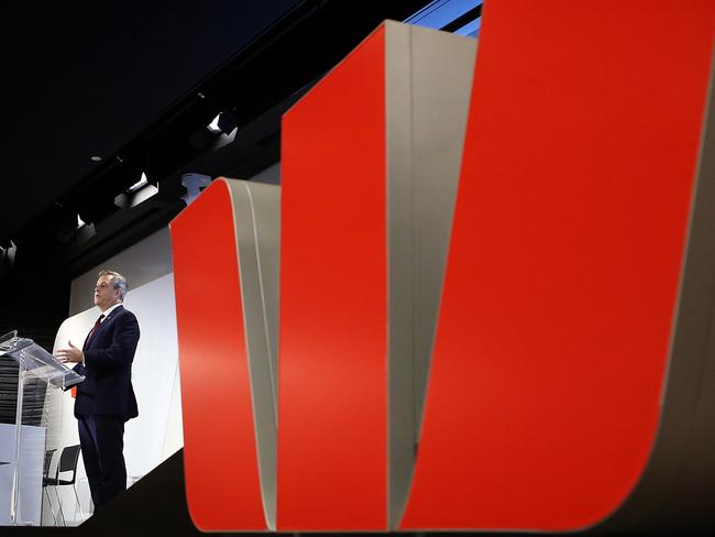 02/05/2016: Westpac CEO Brian Hartzer delivers the bank's first half results at their Sydney offices in Barangaroo. Pic by James Croucher
