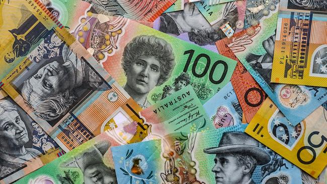 AUSTRALIA - NewsWire Photos - General view editorial generic stock photo image of Australian cash money currency. Picture: NewsWire / Nicholas Eagar