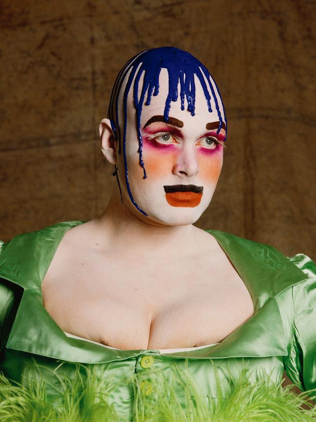 Fergus Greer’s <i>Leigh Bowery Session I Look 2</i> (1988).