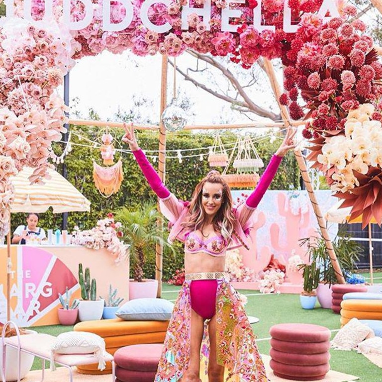 Rebecca Judd at Juddchella. Picture: Instagram / Bec Judd