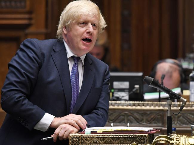 British Prime Minister Boris Johnson has announced Hong Kong residents will be offered a broader path to British citizenship. Picture: AFP