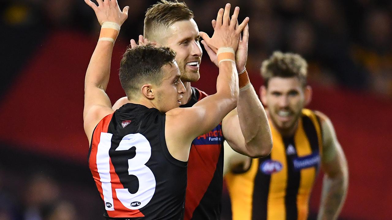 Fantasia in the No. 13 guernsey at Essendon. Picture: Quinn Rooney/Getty Images