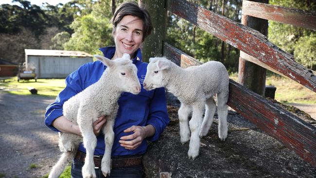 Cressida Cains at the NSW Southern Highlands award-winner Pecora Dairy, which has adapted to lockdowns by selling more online. Picture: Richard Dobson