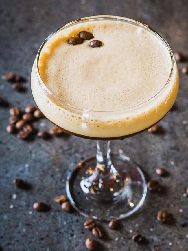 An espresso martini at Martini and Co. Picture: Facebook.