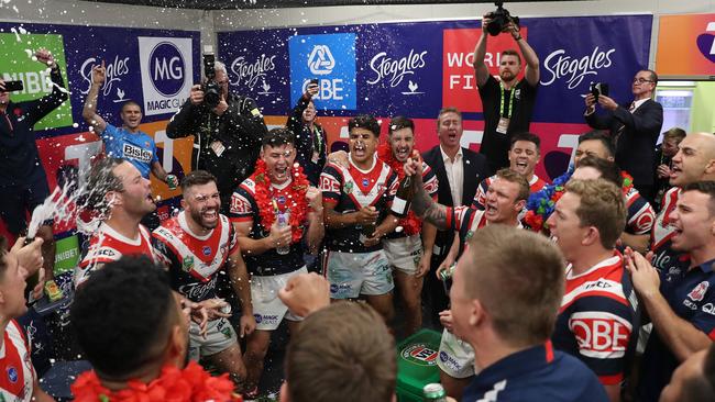 The premiers will look to back up again in 2019. (Brett Costello)